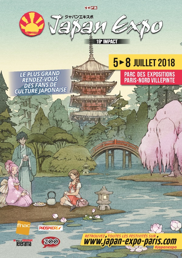 Japan Expo Affiche 2018 - MOEPOP | Ruru-Berryz.com