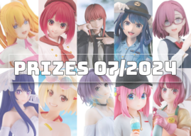 Les figurines prizes de juillet 2024