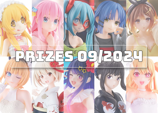 Les figurines prizes de septembre 2024