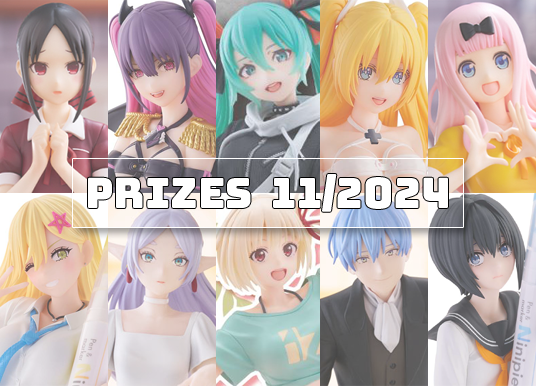 Les figurines prizes de Novembre 2024